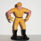 Boley 1999 Construction Worker with Yellow Gloves Plastic Figure Loose Used