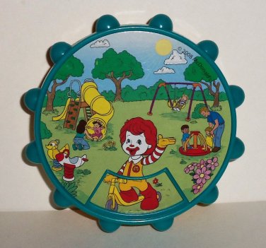 McDonald's 2008 Baby Ronald Playground Wheel U3 Happy Meal Toy Loose Used