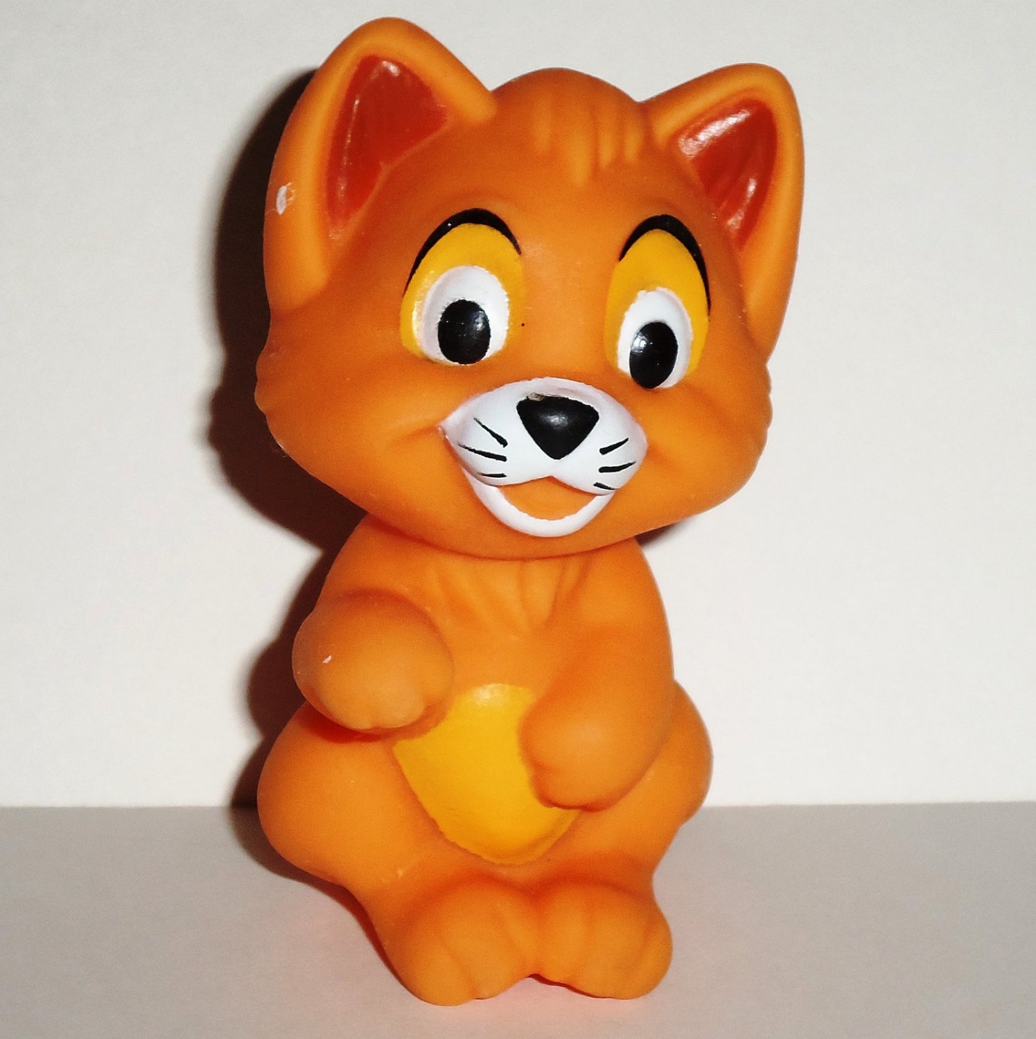 Disney's Oliver and Company OLIVER Cat 1988 McDonald's Toy OLD/VINTAGE . 