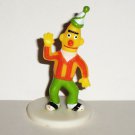 Sesame Street Bert with Party Hat Plastic Figure Cake Topper Wilton Muppets Loose Used