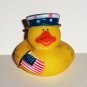 Oriental Trading Co. Patriotic Rubber Duckie Loose Used