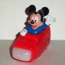 McDonald's 1995 Disneyland Adventures Mickey Mouse on Space Mountain Happy Meal Toy Loose Used