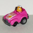 McDonald's 1985 Fast Macs Birdie Pull-Back Car Happy Meal Toy Loose Used
