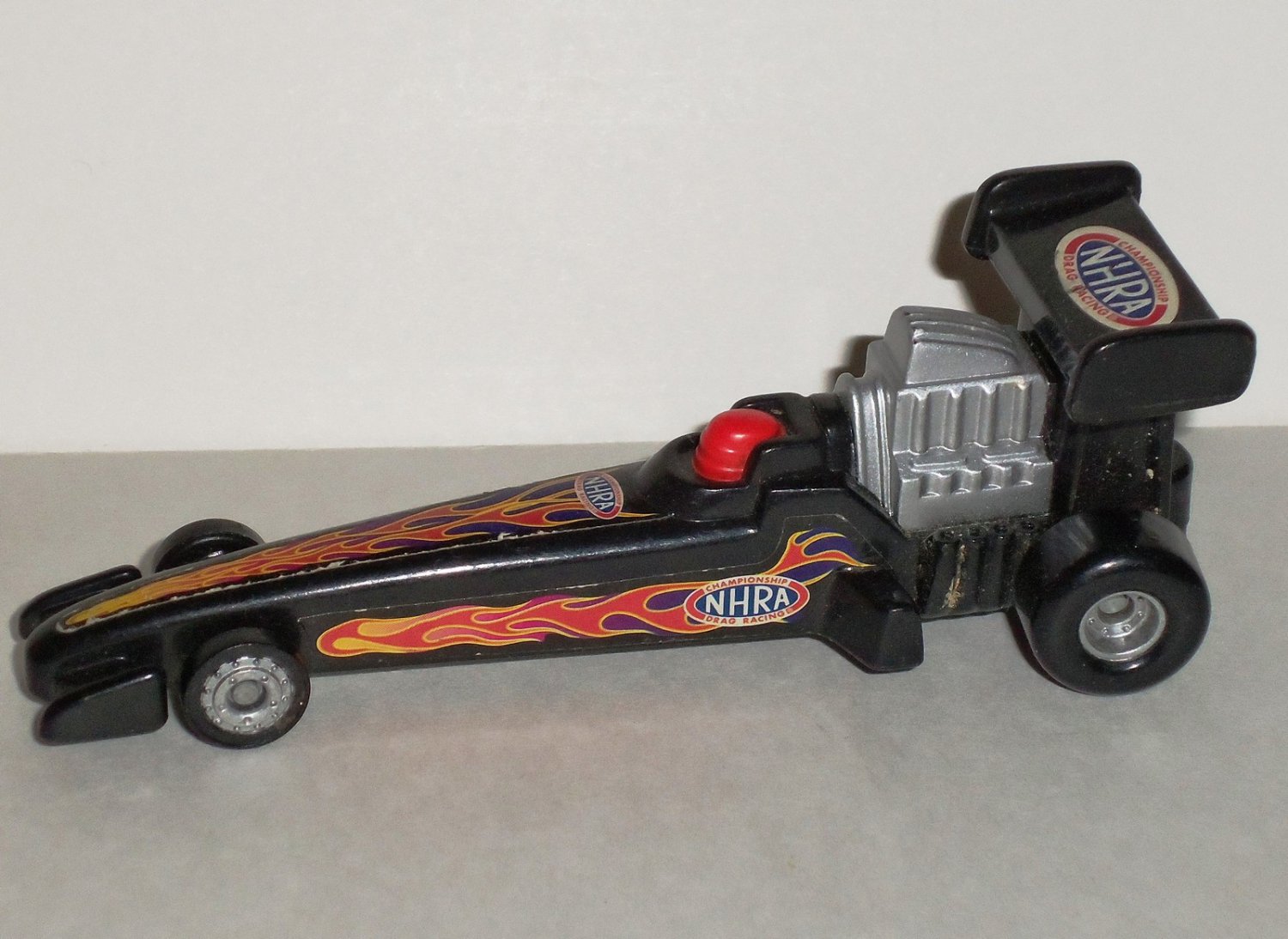 Wendy's 2002 NHRA Championship Drag Racing Car #4 Kids Meal Toy Loose Used