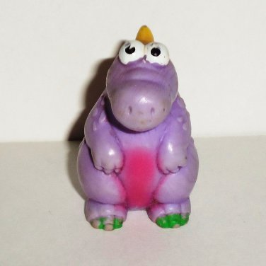 Soma Purple Dinosaur PVC Figure Loose Used