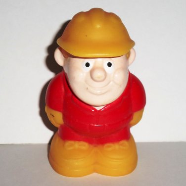 Tonka Construction Worker Man Figure No Hat Logo Loose Used