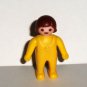 Playmobil Child in Yellow Brown Hair Figure Kid Baby Loose Used