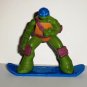 McDonald's 2013 Teenage Mutant Ninja Turtles Leonardo Figure Happy Meal Toy Loose Used