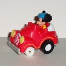 McDonald's 1989 Disney Mickey's Birthdayland Mickey's Roadster Happy Meal Toy Mouse Car Loose Used