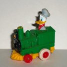 McDonald's 1989 Disney Mickey's Birthdayland Donald's Locomotive Happy Meal Toy Duck Loose Used