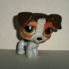 Littlest Pet Shop #804 Jack Russel Dog Figure Hasbro 2004 Loose Used