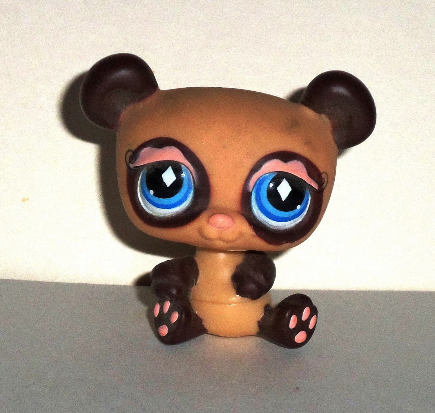 Littlest Pet Shop #574 Panda Bear Figure Hasbro 2007 Loose Used