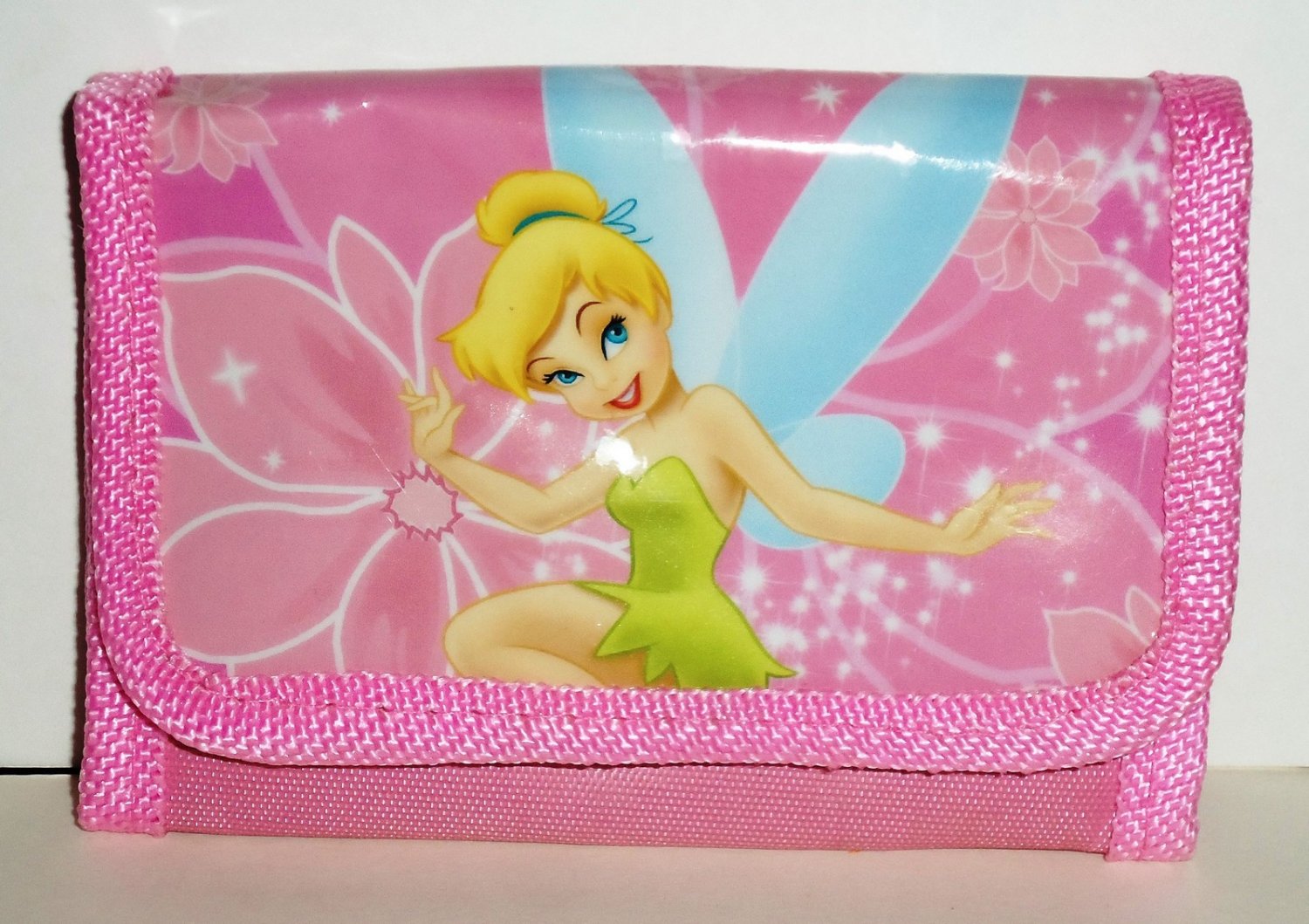 Disney Trifold Wallet Tinker Bell Pink