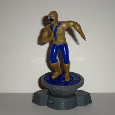 McDonald's 2011 Power Rangers Samurai Gold Ranger with Base Happy Meal Toy Loose Used