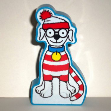 Wendy's 2010 Where's Waldo Where's Woof Kids Meal Toy Loose Used