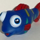 Toysmith Silly Fish Squirters Blue Loose Used