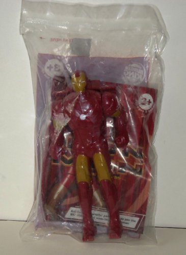 Burger King 2008 Marvel Power Punch Iron Man Kids Meal Toy NIP