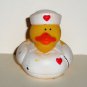 Oriental Trading Co. Nurse with Thermometer Rubber Duck Bath Toy Loose Used