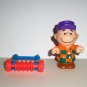 McDonald's 1990 Peanuts Charlie Brown's Tiller Happy Meal Toy Loose Used