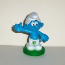 Bakery Crafts Smurfs Smurf PVC Figure Cake Topper Loose Used