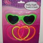 Four Piece Children's Beauty Set W/ Sunlasses and Bracelets on Card Greenbrier