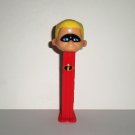 Pez Candy Dispenser Disney Pixar Incredibles Dash w/ Red Stem Loose Used