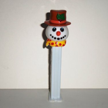 Pez Candy Dispenser Snowman Christmas Loose Used