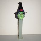 Pez Candy Dispenser WItch Halloween Glow-in-the-Dark Loose Used