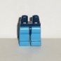 Lego Dark Blue Minifig Hips and Medium Blue Legs Loose Used