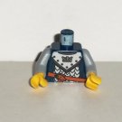 Lego Torso Castle Fantasy Era Scale Mail Crown on Collar Pattern with Arms Loose Used