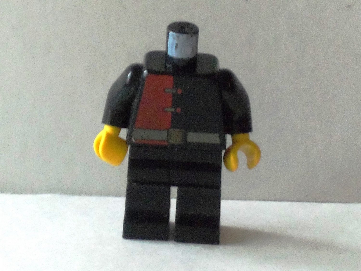 LEGO Black & Red Alpha Team Minion Legs Minifigure Body Part 