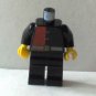 Lego Black Minifig Torso Alpha Team Minion Red/Black Shirt Pattern with Arms and Legs Loose Used