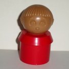 Boy Student Red Body Figure from Lil Tuppers School Bus Tuppertoys Tupperware Loose Used
