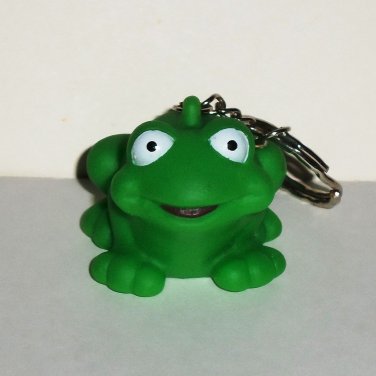 Vinyl Squeaky Frog Keychain Loose Used