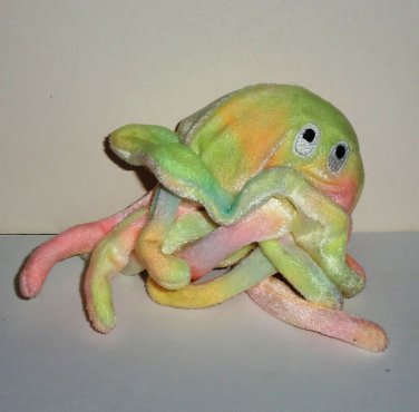 MIP McD McDonald's 2000 TY Teenie Beanie GOOCHY the JELLYFISH #16 MULTI 4.5" 