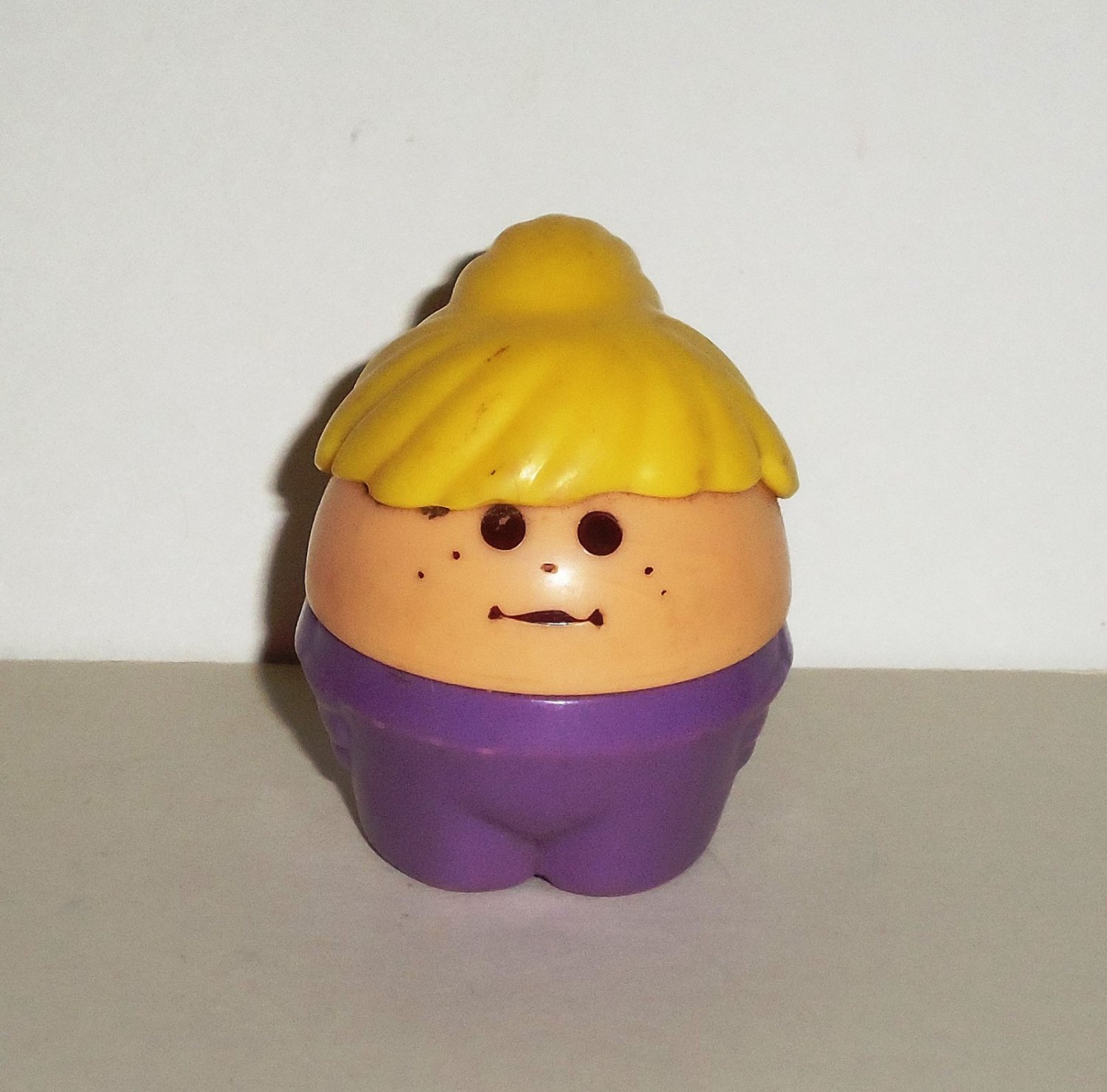 Little Tikes Toddle Tots Blonde Girl in Purple w/ Ponytail Figure Loose ... picture