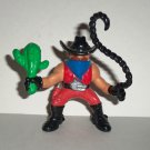 Fisher-Price Great Adventures Wild Western Town Cowboy Outlaw w/ Cactus Figure 1996 Loose Used