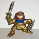 Fisher-Price Great Adventures Gold Knight King w/ Sword & Lion Shield Figure 1994 Loose Used