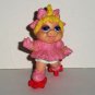 McDonald's 1987 Muppet Babies Miss Piggy on Skates U3 Happy Meal Toy Loose Used