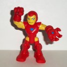Marvel Super Hero Squad Iron Man Action Figure Hasbro 2010 Loose Used