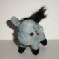 Oriental Trading Co. Plush Gray Horse Animal Toy Loose Used