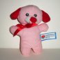 Hugfun Pink Dog Plush Stuffed Animal Toy Loose Used