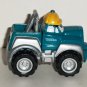Tonka Maisto 2000 Lil' Chuck Blue-Green Pickup Truck w/ Yellow Hat Loose Used