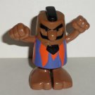 Little Tikes BC Builders Caveman with Orange Purple Outfit Loose Used