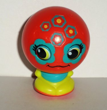 McDonald's 2011 Zoobles Shellberry Orange Head Happy Meal Toy Loose Used