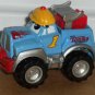 Tonka Maisto 2000 Lil' Chuck Light Blue Racing Truck Loose Used