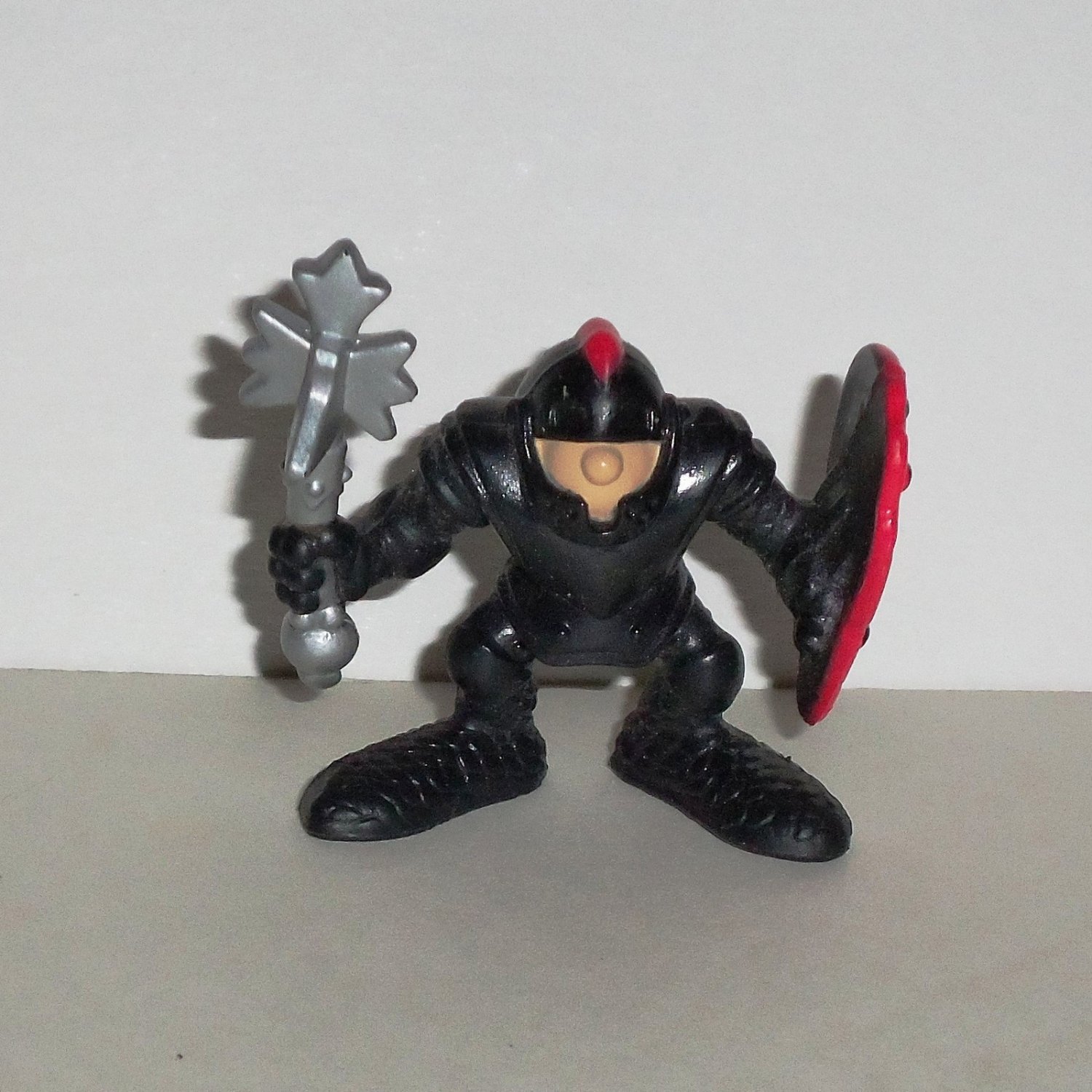 Fisher-Price Imaginext Black Knight W/ Torch From Great Adventures Castle