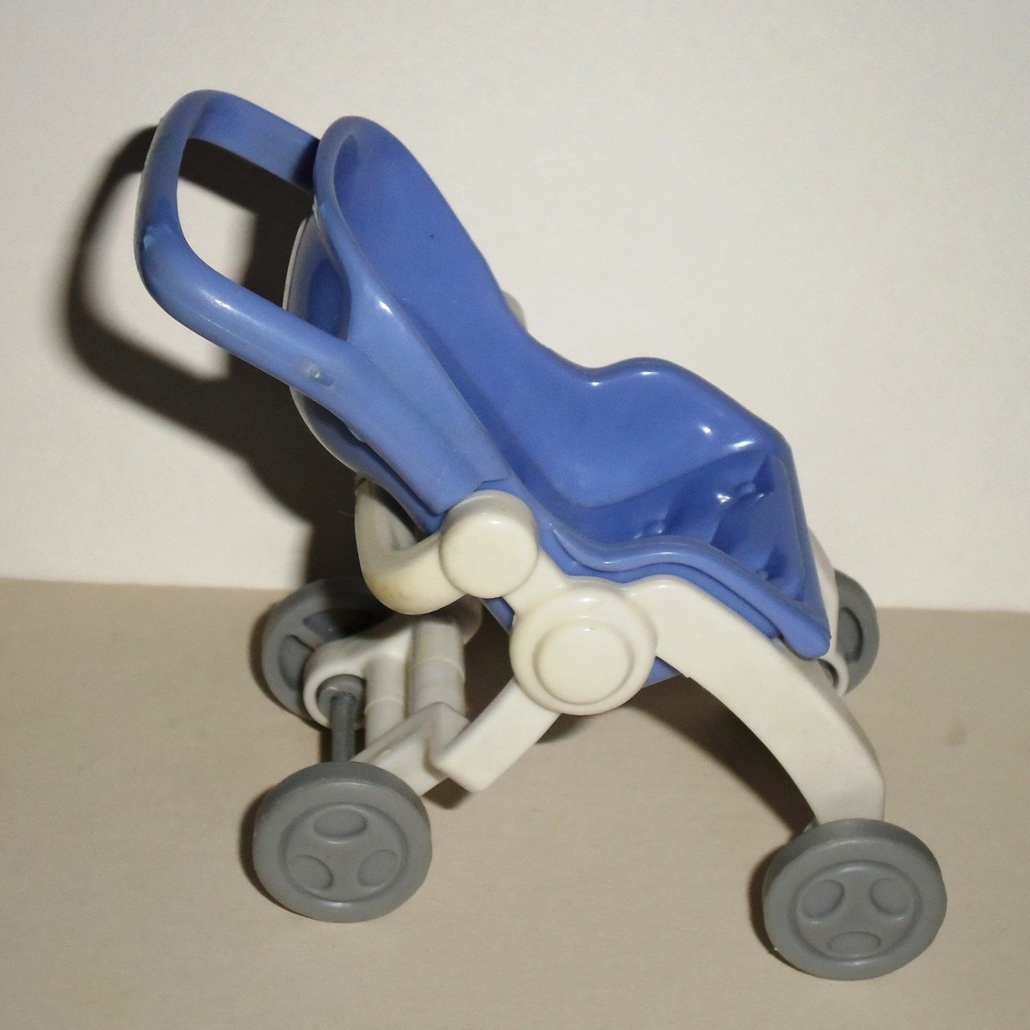 FisherPrice 1999 Loving Family Dollhouse Baby Stroller Loose Used