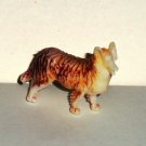 Plastic Collie Dog Figure Toy Animal Loose Used