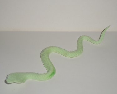 Glow in the Dark Cobra Snake Rubber Toy Loose Used